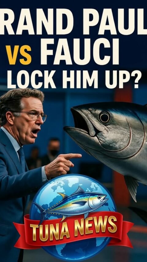 Rand Paul sinks into the tidal wave with the Tuna and soaks Fauci with plenty of shade.