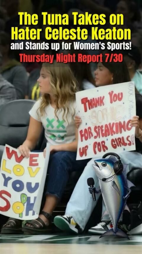 Celeste Keaton – nasty WNBA owner making teenagers cry – sits with the tuna for her…